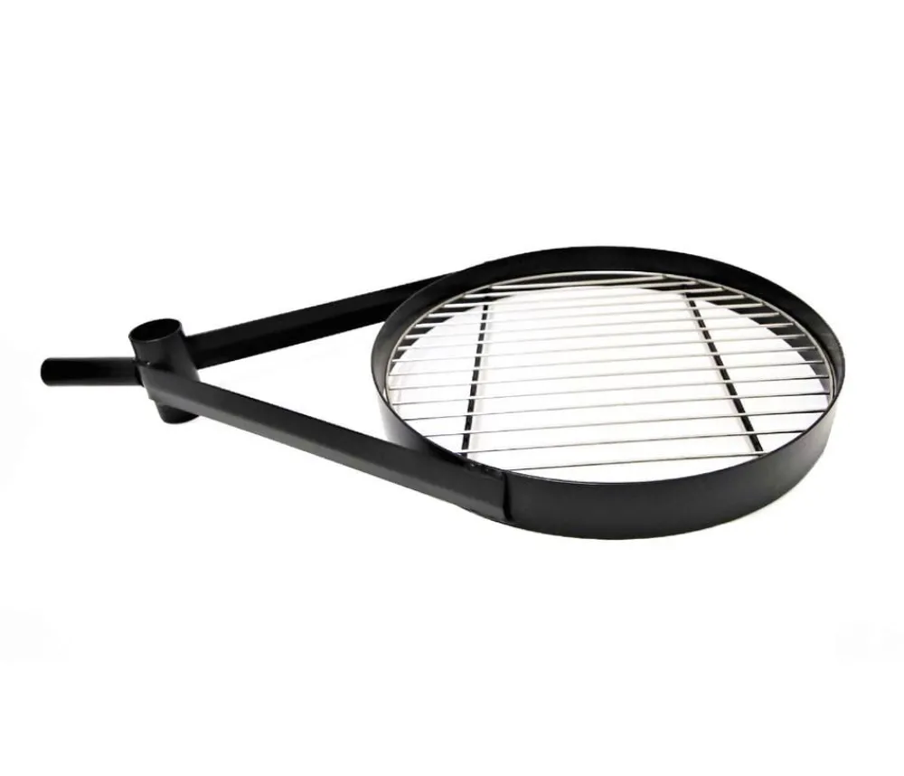 Wolff Finnhaus Zubehör & Ausstattung - großer Schwenkarm Grillkota Basic Schwarz