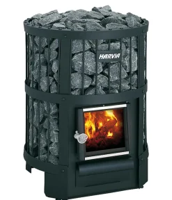 Wolff Finnhaus Saunas & Infrarotkabinen - Holzofen Legend 240 Schwarz