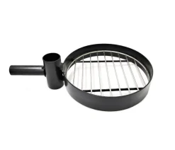 Wolff Finnhaus Zubehör & Ausstattung - kleiner Grillhalter Grillkota Basic Schwarz