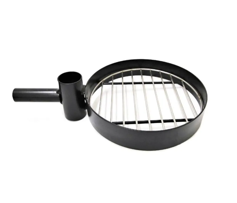 Wolff Finnhaus Zubehör & Ausstattung - kleiner Grillhalter Grillkota Basic Schwarz