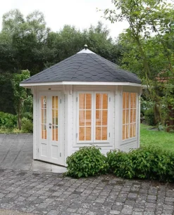 Wolff Finnhaus Pavillon Milano 3.0, ca. B360,3/H330/T360,3 cm Schwarz Clearance