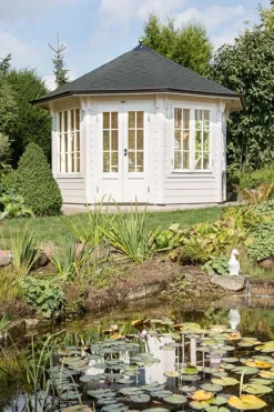 Wolff Finnhaus Pavillon Milano 3.0, ca. B360,3/H330/T360,3 cm Schwarz Clearance
