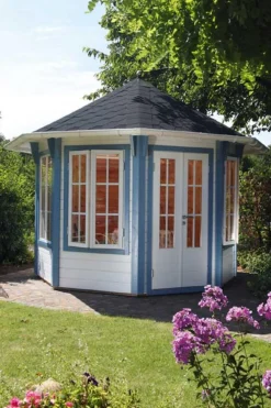 Wolff Finnhaus Pavillons - Pavillon Milano 3.0, ca. B360,3/H330/T360,3 cm Grün