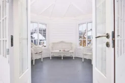 Wolff Finnhaus Pavillons - Pavillon Milano 3.5, ca. B430,1/H346/T430,1 cm Schwarz