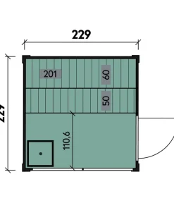 Wolff Finnhaus Saunas & Infrarotkabinen > Sauna Paradiso