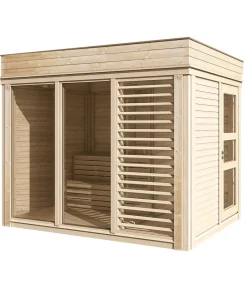 Wolff Finnhaus Sauna Paradiso Natur Outlet