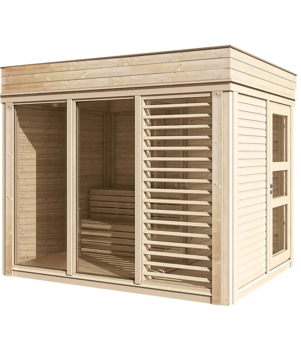 Wolff Finnhaus Sauna Paradiso Natur Outlet