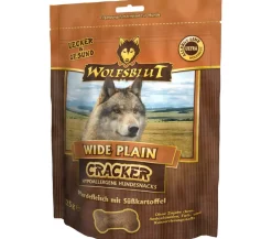 WOLFSBLUT Hundesnack Cracker Wide Plain Pferd, 225 g Outlet