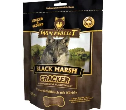 WOLFSBLUT Hundeleckerlies - Hundesnack Cracker Black Marsh Wasserbüffel, 225 g