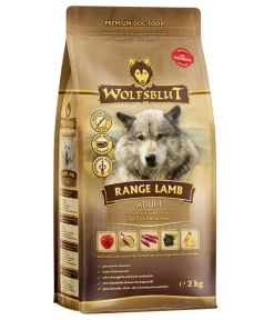 WOLFSBLUT Trockenfutter für Hunde Range Lamb, Adult, Lamm & Vollkornreis Discount