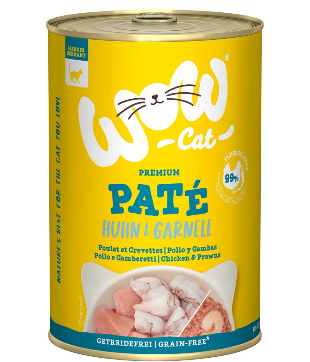 WOW Nassfutter Katze > ® Cat Nassfutter für Katzen Adult, 6 x 400 g