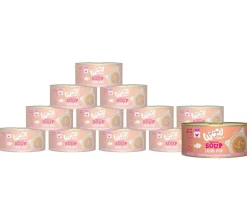 WOW Nassfutter Katze > ® Cat Nassfutter für Katzen Premium Suppe, Adult, 12 x 70 g