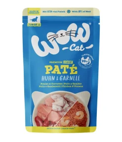 WOW Nassfutter Katze > ® Cat Nassfutter für Katzen Premium Paté Junior, 12 x 125 g
