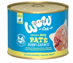 WOW Nassfutter Katze > ® Cat Nassfutter für Katzen Premium Paté Junior, 6 x 200 g