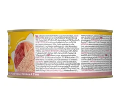 WOW Nassfutter Katze - ® Cat Nassfutter für Katzen Premium Filets, Adult, 12 x 70 g