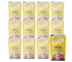 WOW Nassfutter Katze > ® Cat Nassfutter für Katzen Premium Paté Adult, 12 x 125 g