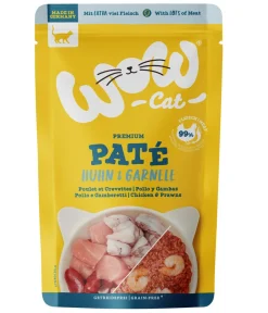 WOW Nassfutter Katze > ® Cat Nassfutter für Katzen Premium Paté Adult, 12 x 125 g
