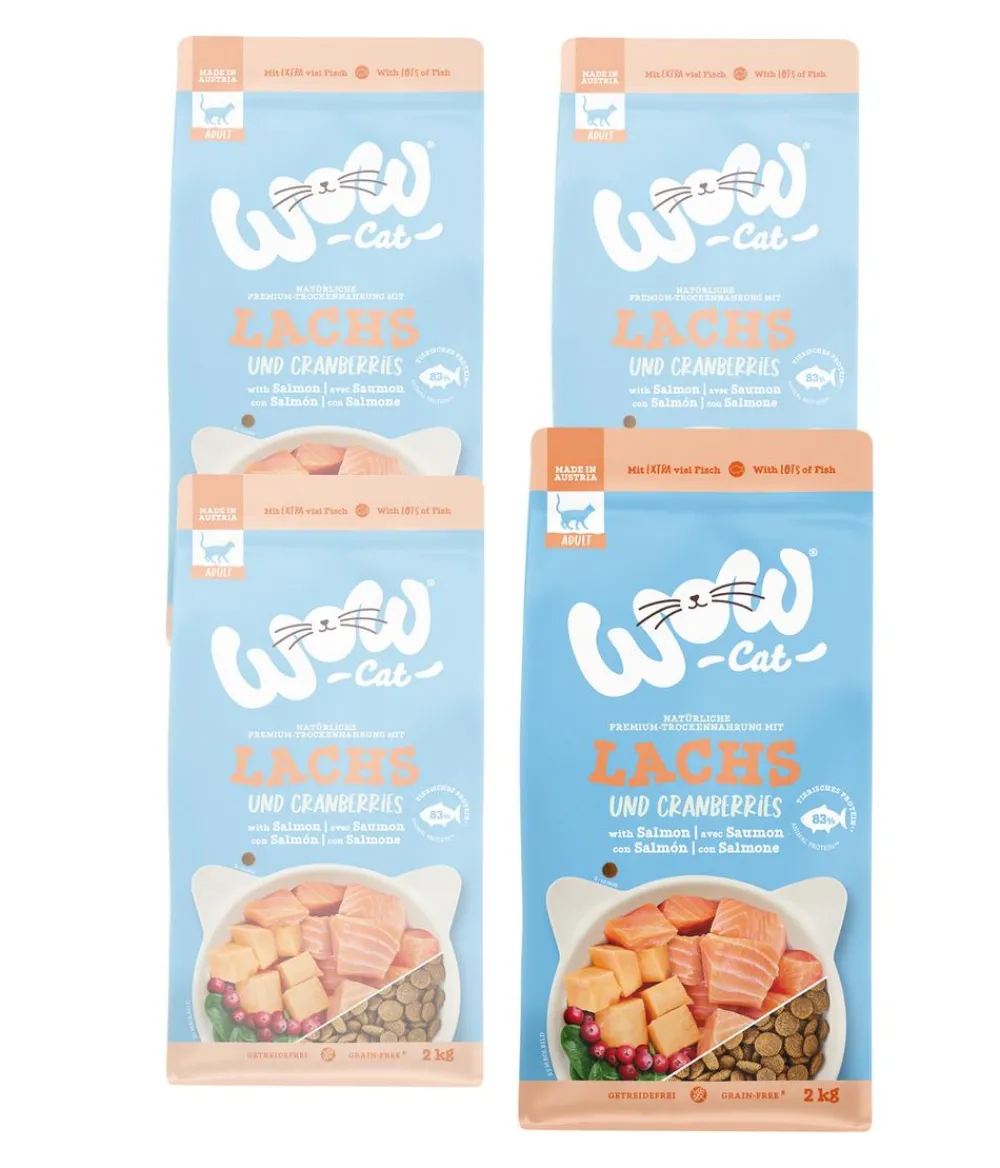 WOW ® Cat Trockenfutter für Katzen, Adult New