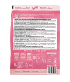 WOW Trockenfutter Katze - ® Cat Trockenfutter für Katzen, Junior, Geflügel & Karotten