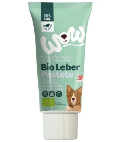 WOW Hundeleckerlies - ® Hundesnack Bio Leberpaste, 80 g
