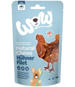 WOW Hundeleckerlies > ® Hundesnack Natural Chews Hühnerfilet, Adult, 250 g