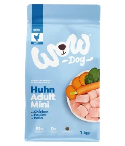 WOW Trockenfutter Hund - ® Trockenfutter für Hunde Mini Adult, Rind