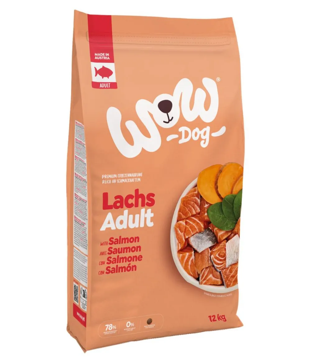 WOW ® Trockenfutter für Hunde Mini Adult, Lachs Online