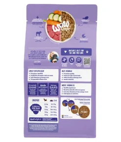 WOW Trockenfutter Hund - ® Trockenfutter für Hunde Mini Adult, Lamm