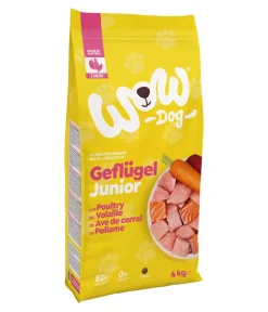 WOW ® Trockenfutter für Hunde Mini Junior, Geflügel Sale