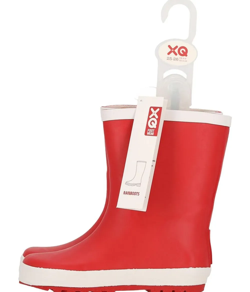XQ Footwear Gummistiefel - Gummistiefel Kinder, Rot