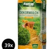 Ziegler Rindenmulch|Spezialerde > Plantop Dekormulch Goldgelb, 39 x 50 Liter