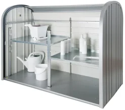 biohort Gartenschränke & Minigaragen - Zwischenboden für StoreMax® 160 Silber